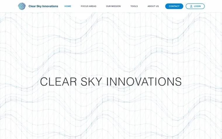 Clear Sky Innovations homepage