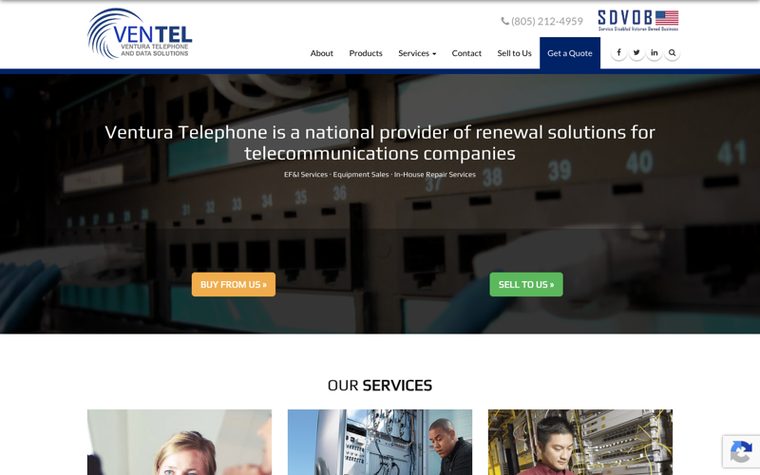 Ven-Tel homepage